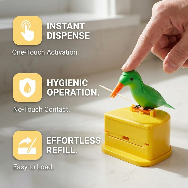 Automatisk fugletannplukkers dispenserbolle