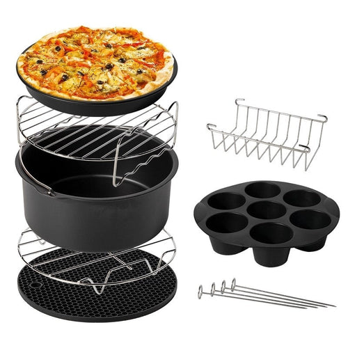 CookMaster Set - Fullstendige tilbehør for Airfryer Luvikno