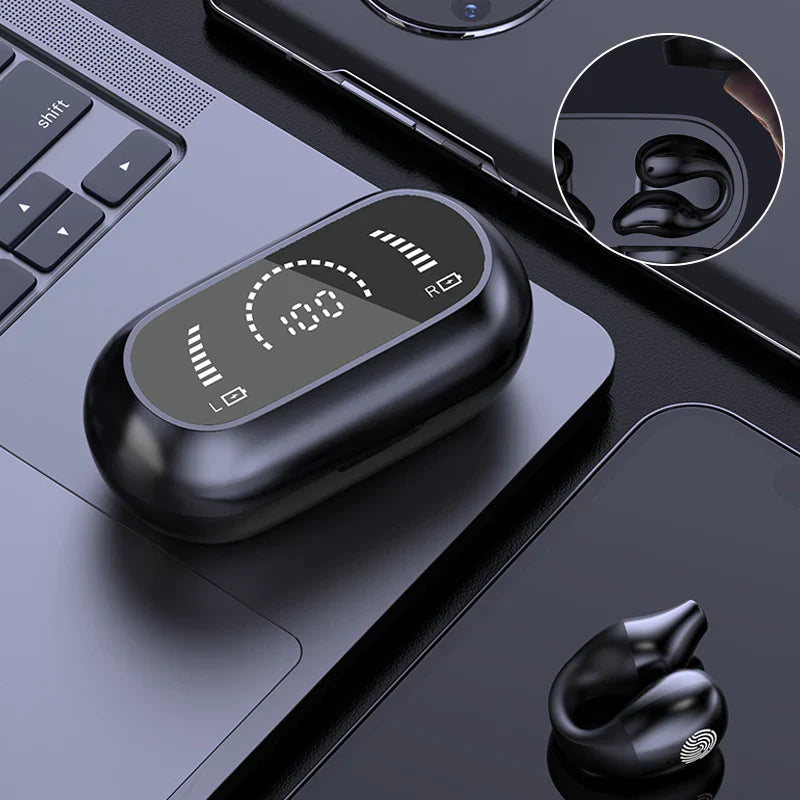 Trådløst Øreklips Bluetooth Hodesett Luvikno