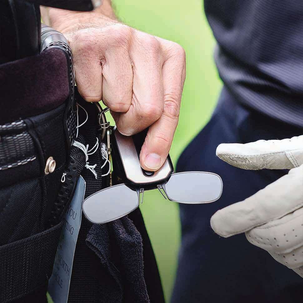 Nøkkelring Leserbriller – Ultradynamiske Sammenleggbare Leserbriller med Etui | Luvikno