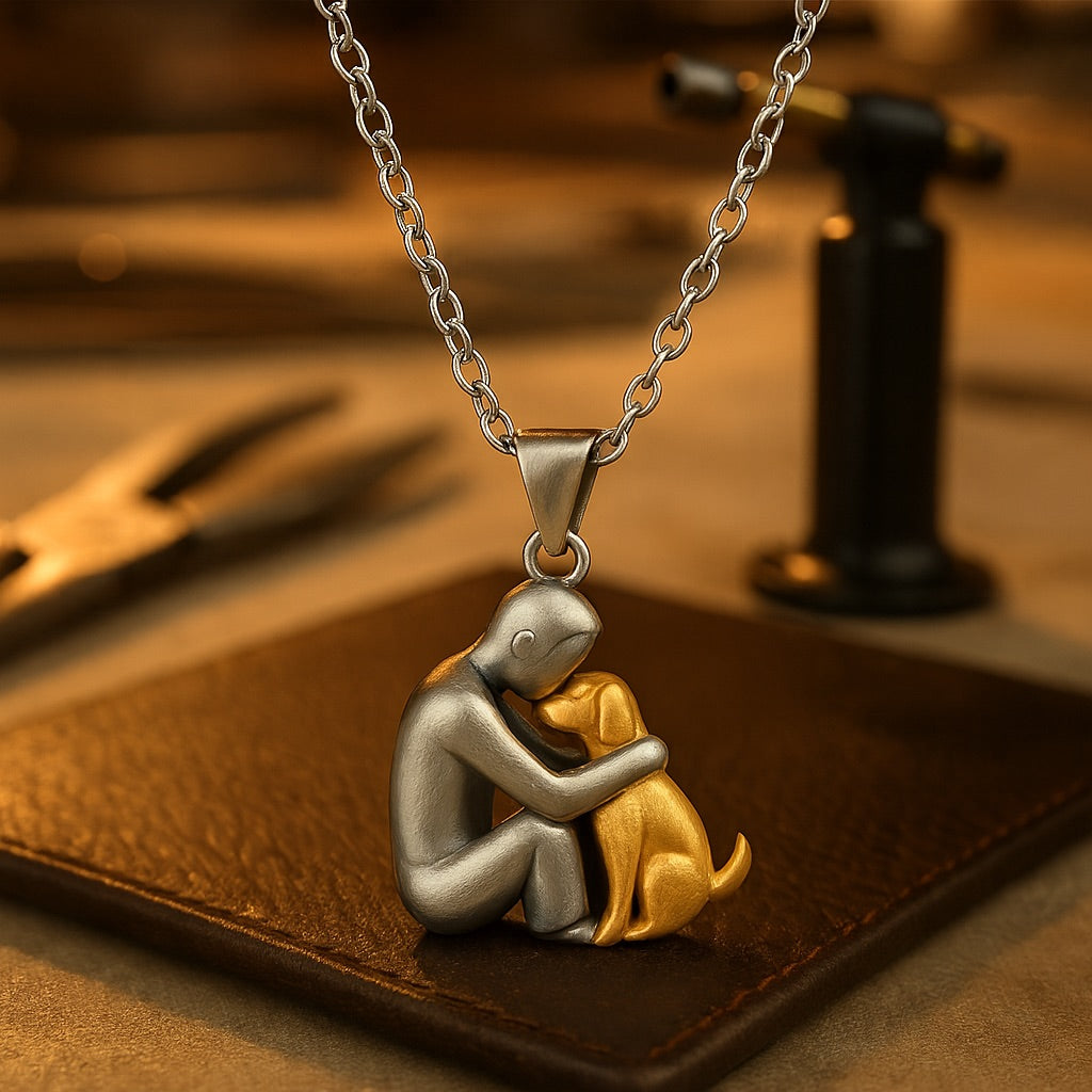 Luvikno | Avalance | Elegant Embrace Pendant Necklace Stilige Smykker