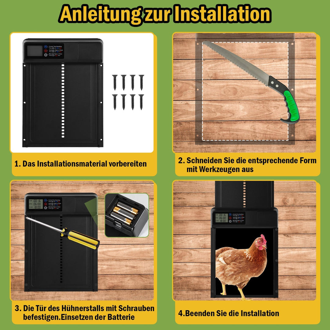 Kylling klaff automatisk timer | Luvikno