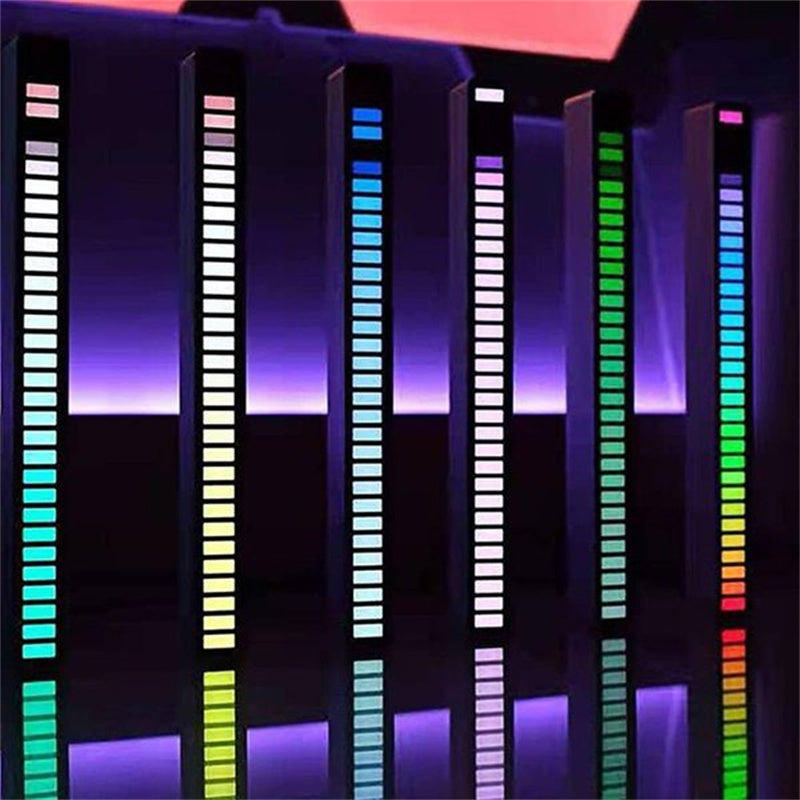 Trådløs lydaktivert RGB lysstripe | Luvikno