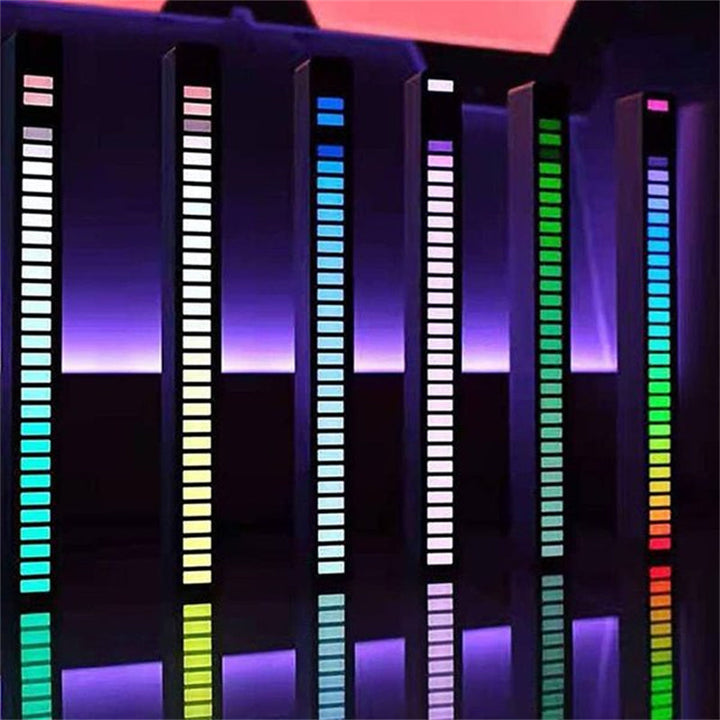 Trådløs lydaktivert RGB lysstripe | Luvikno