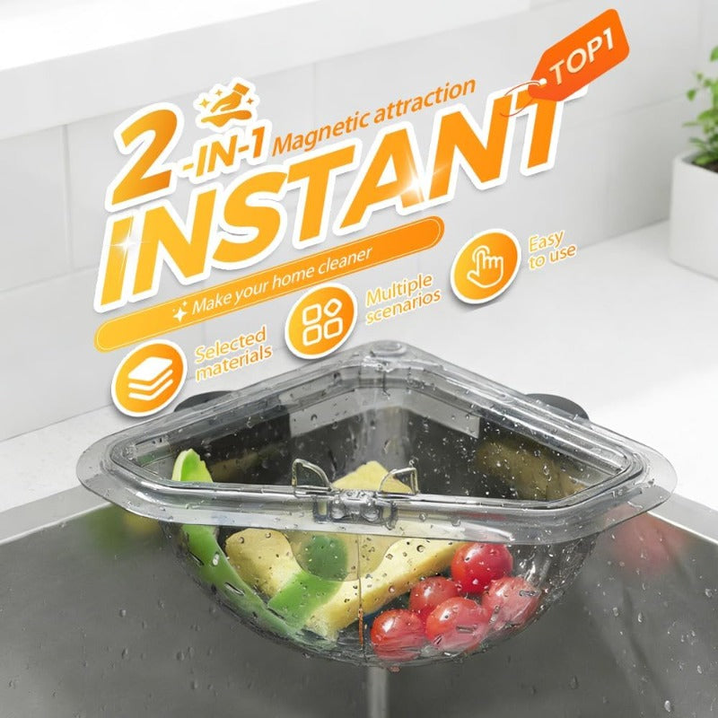 Magnetisk Sil Sink Dreneringskurv Luvikno