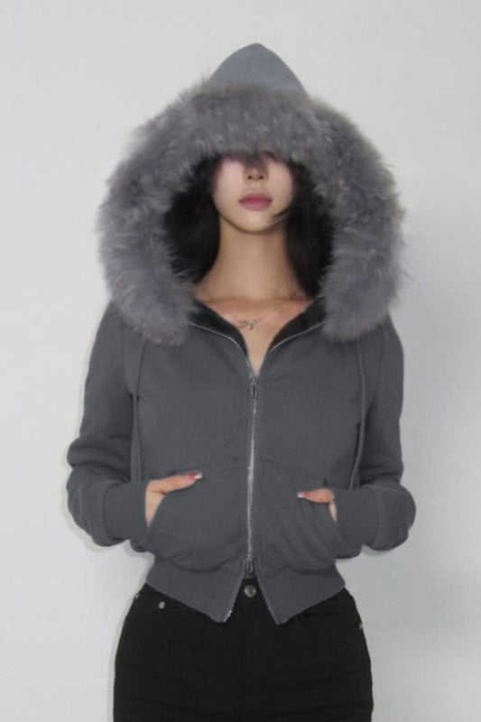 Luvik | Trim Hooded Zip Liv Jakke