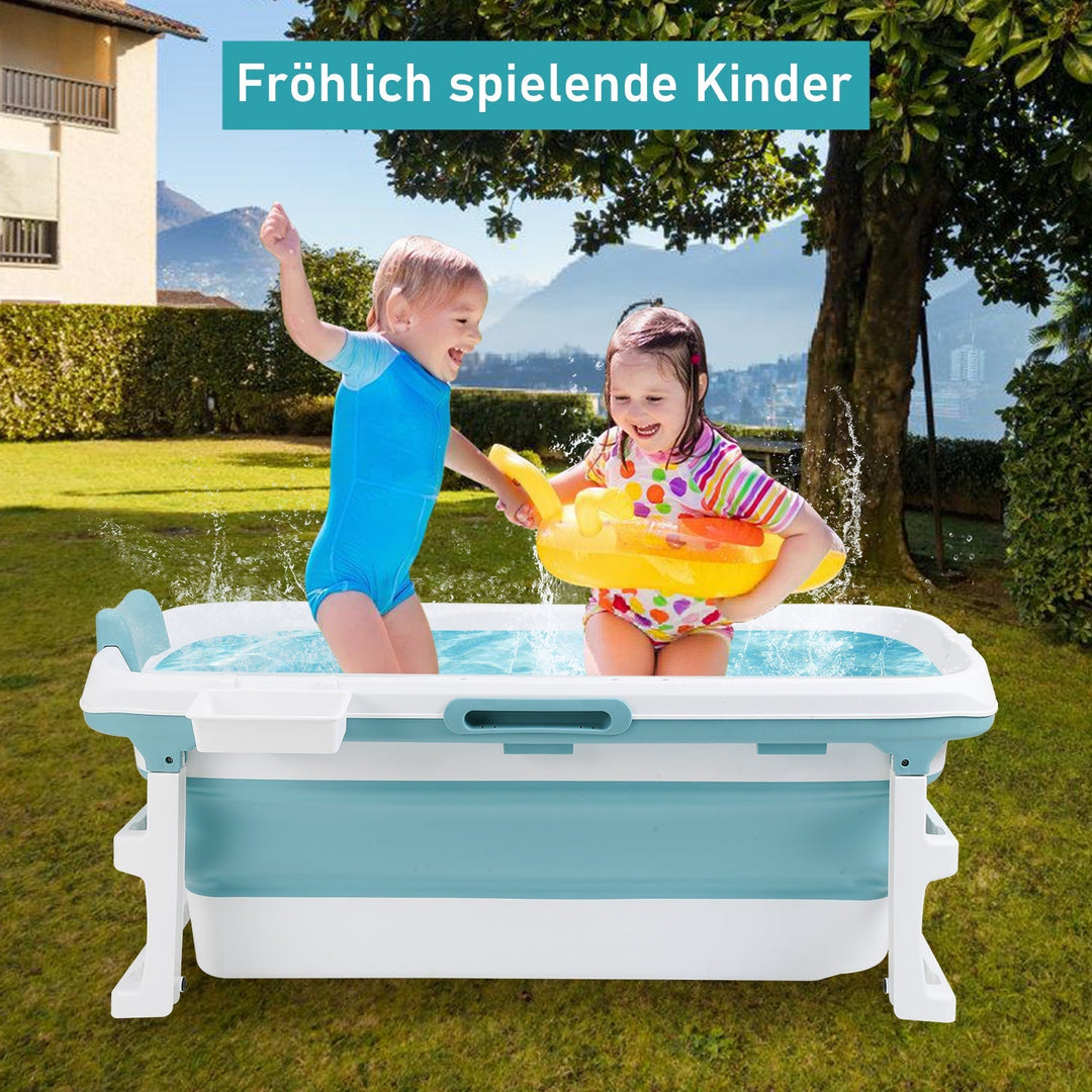 Foldbar badekar med lokk | Luvikno