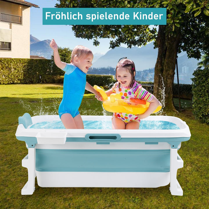 Foldbar badekar med lokk | Luvikno