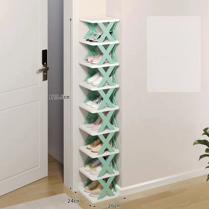 Narrow Shoe Rack Tower | Luvikno