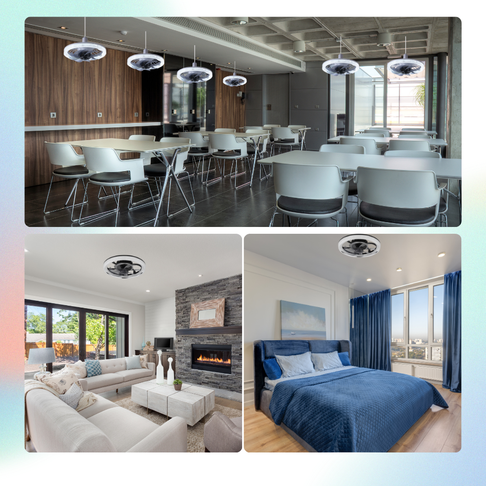 Estetisk Takvifte Med Lys Og Fjernkontroll | Luvikno