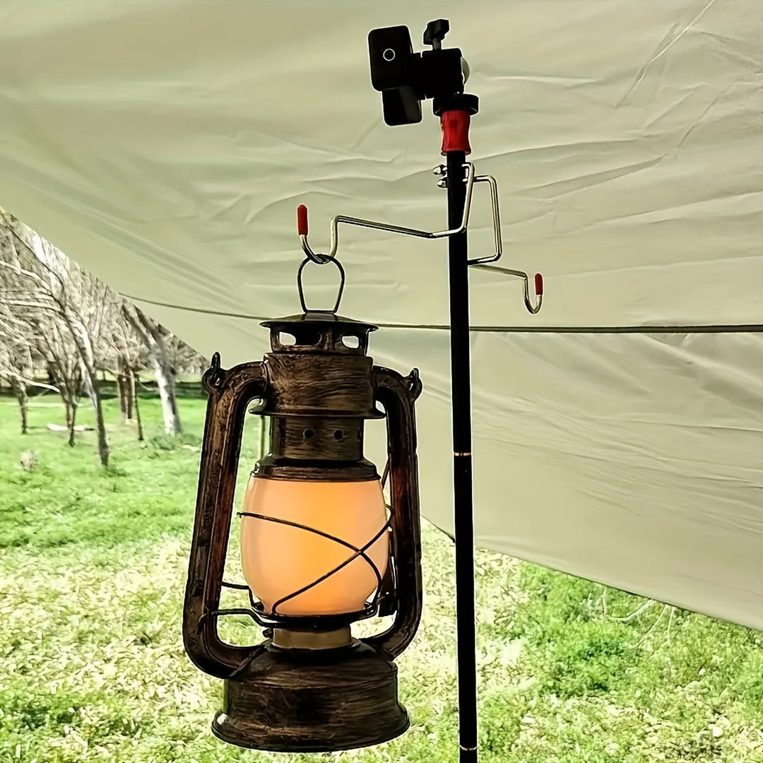 RetroGlow Lantern – Vintage LED Lantern med Flamme Lys Effekt | Luvikno