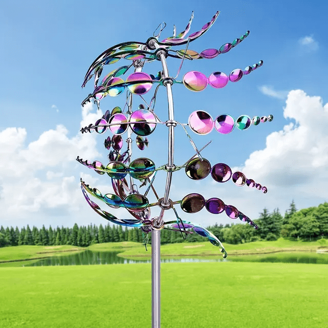 MagicWind kinetisk vindmølle laget av metall | Luvikno