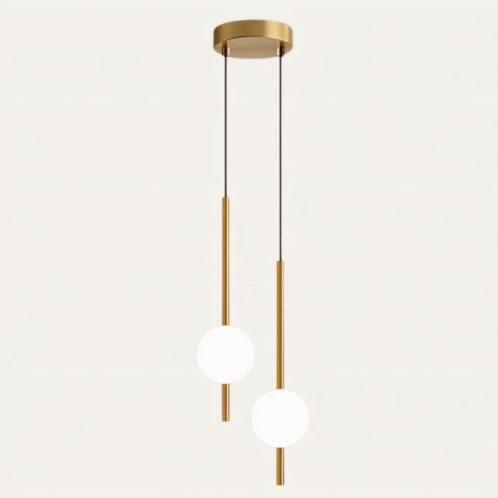 Luvikno | LED Pendant Light Fixture - Moderne design med justerbar høyde - Ideell for kjøkkenøy og spisestue belysning