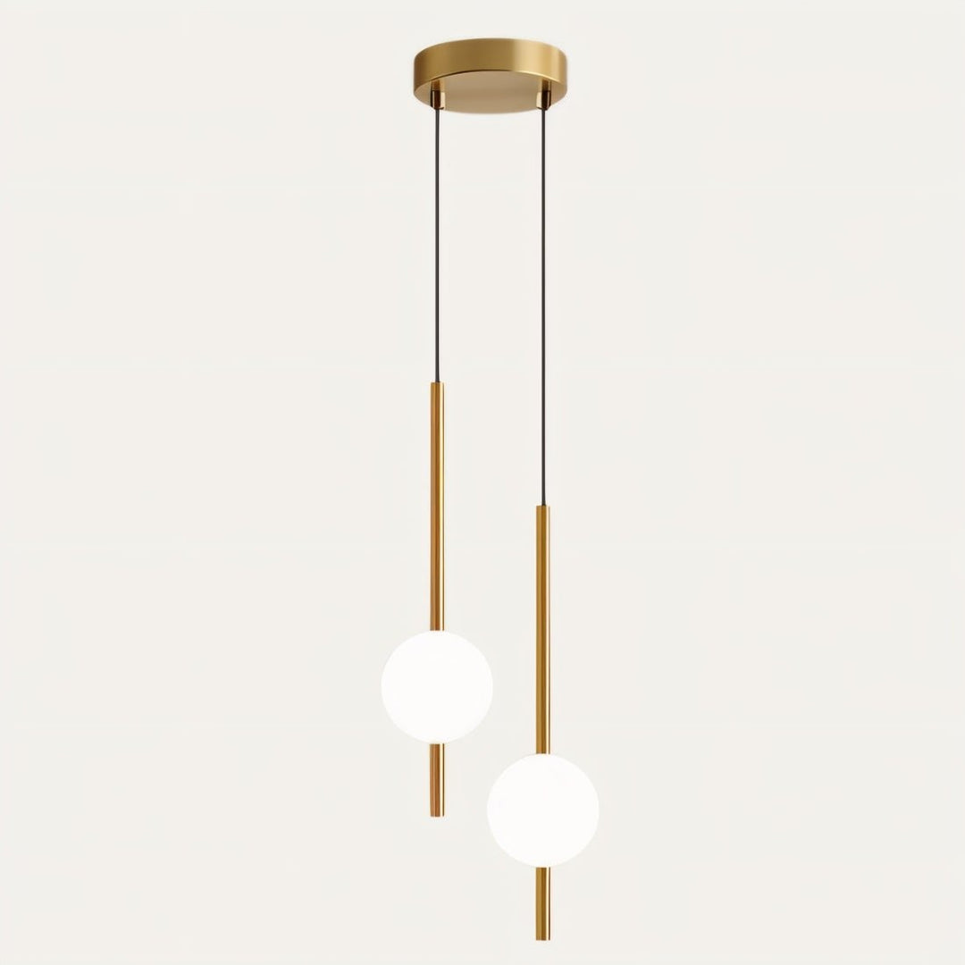 Luvikno | LED Pendant Light Fixture - Moderne design med justerbar høyde - Ideell for kjøkkenøy og spisestue belysning