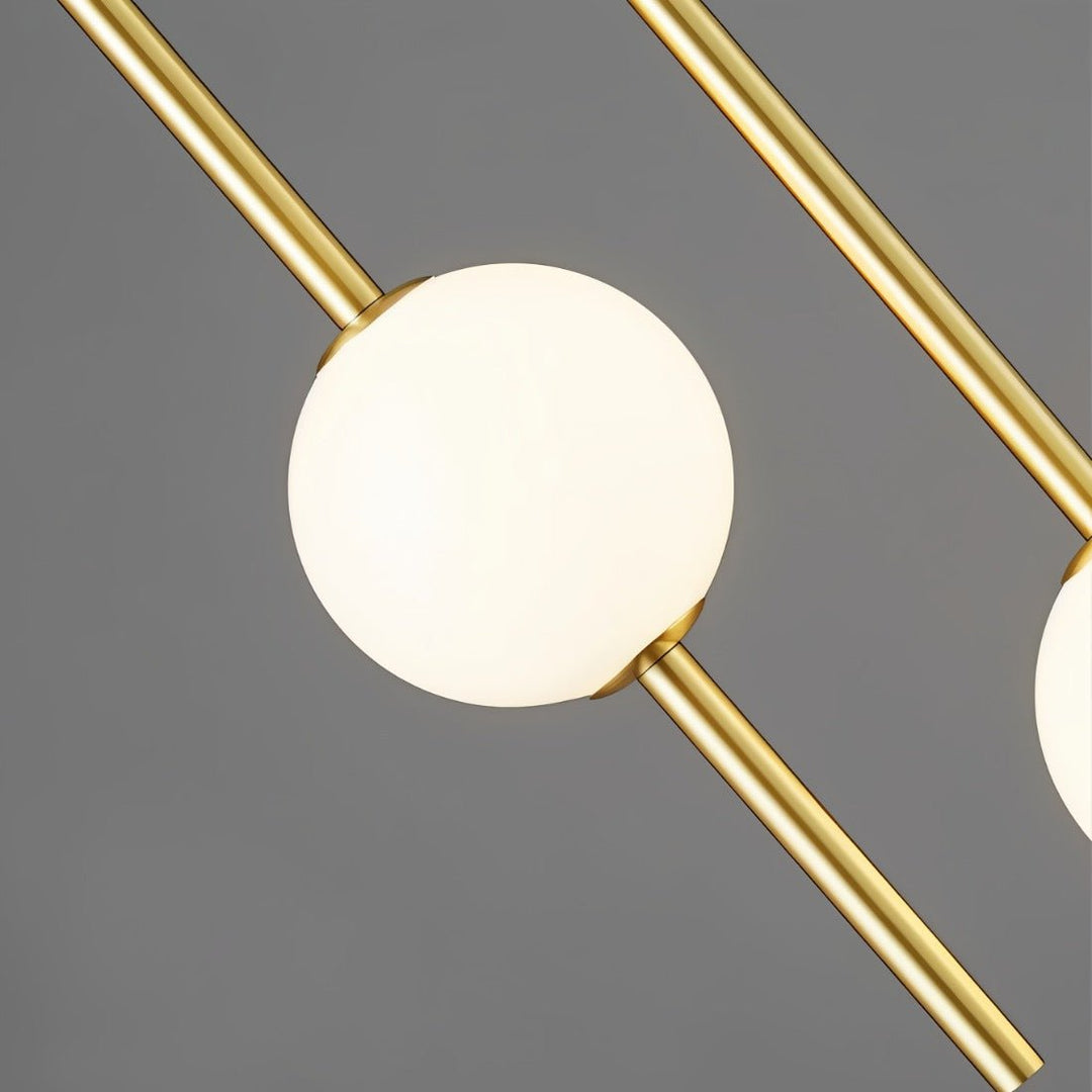 Luvikno | LED Pendant Light Fixture - Moderne design med justerbar høyde - Ideell for kjøkkenøy og spisestue belysning