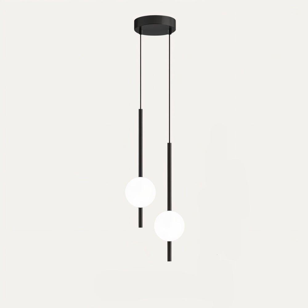 Luvikno | LED Pendant Light Fixture - Moderne design med justerbar høyde - Ideell for kjøkkenøy og spisestue belysning