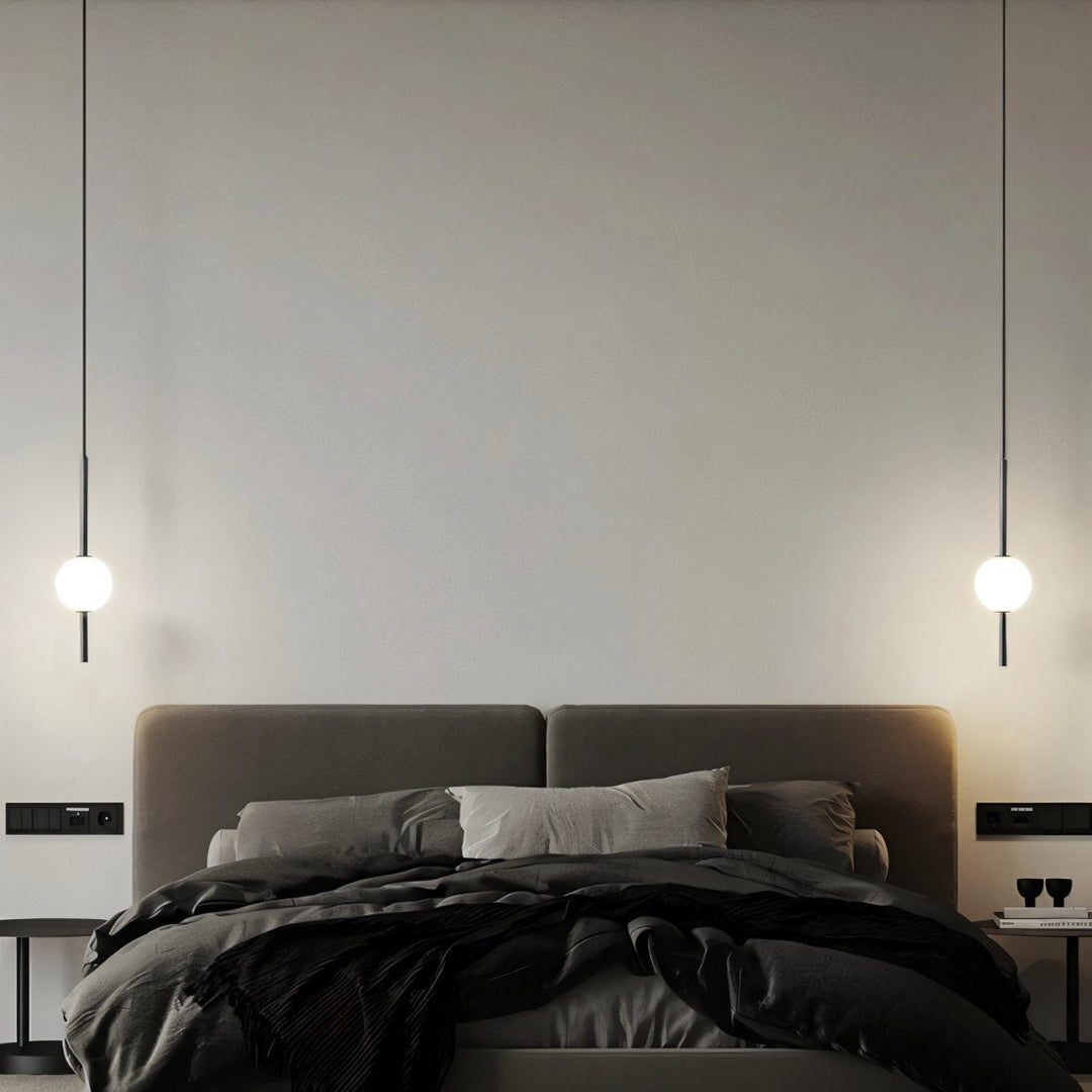 Luvikno | LED Pendant Light Fixture - Moderne design med justerbar høyde - Ideell for kjøkkenøy og spisestue belysning