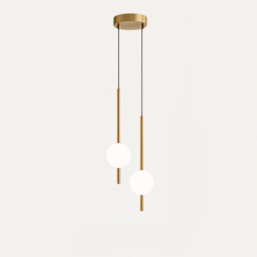 Luvikno | LED Pendant Light Fixture - Moderne design med justerbar høyde - Ideell for kjøkkenøy og spisestue belysning