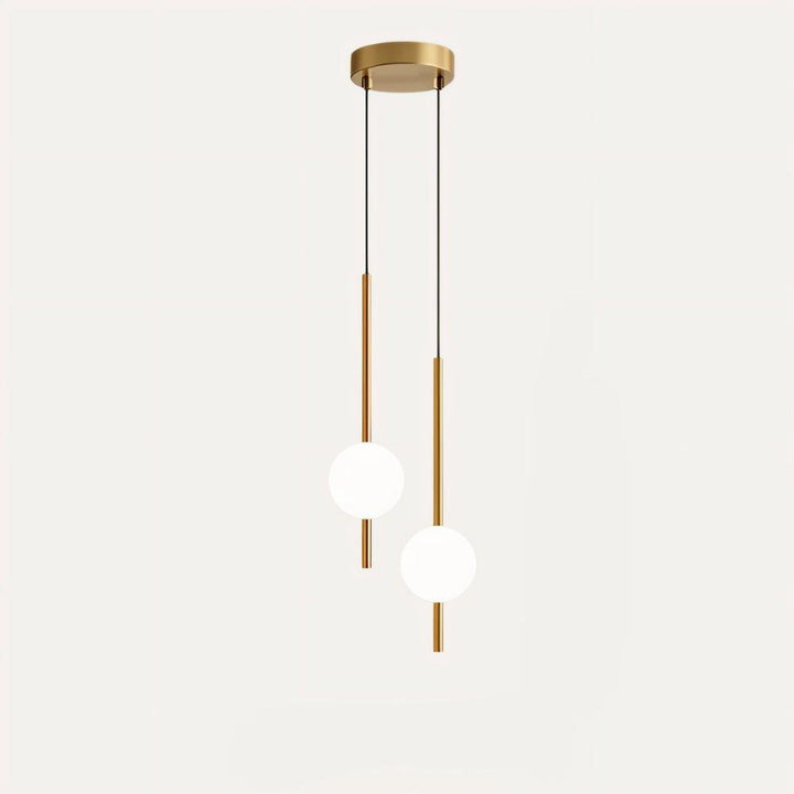 Luvikno | LED Pendant Light Fixture - Moderne design med justerbar høyde - Ideell for kjøkkenøy og spisestue belysning