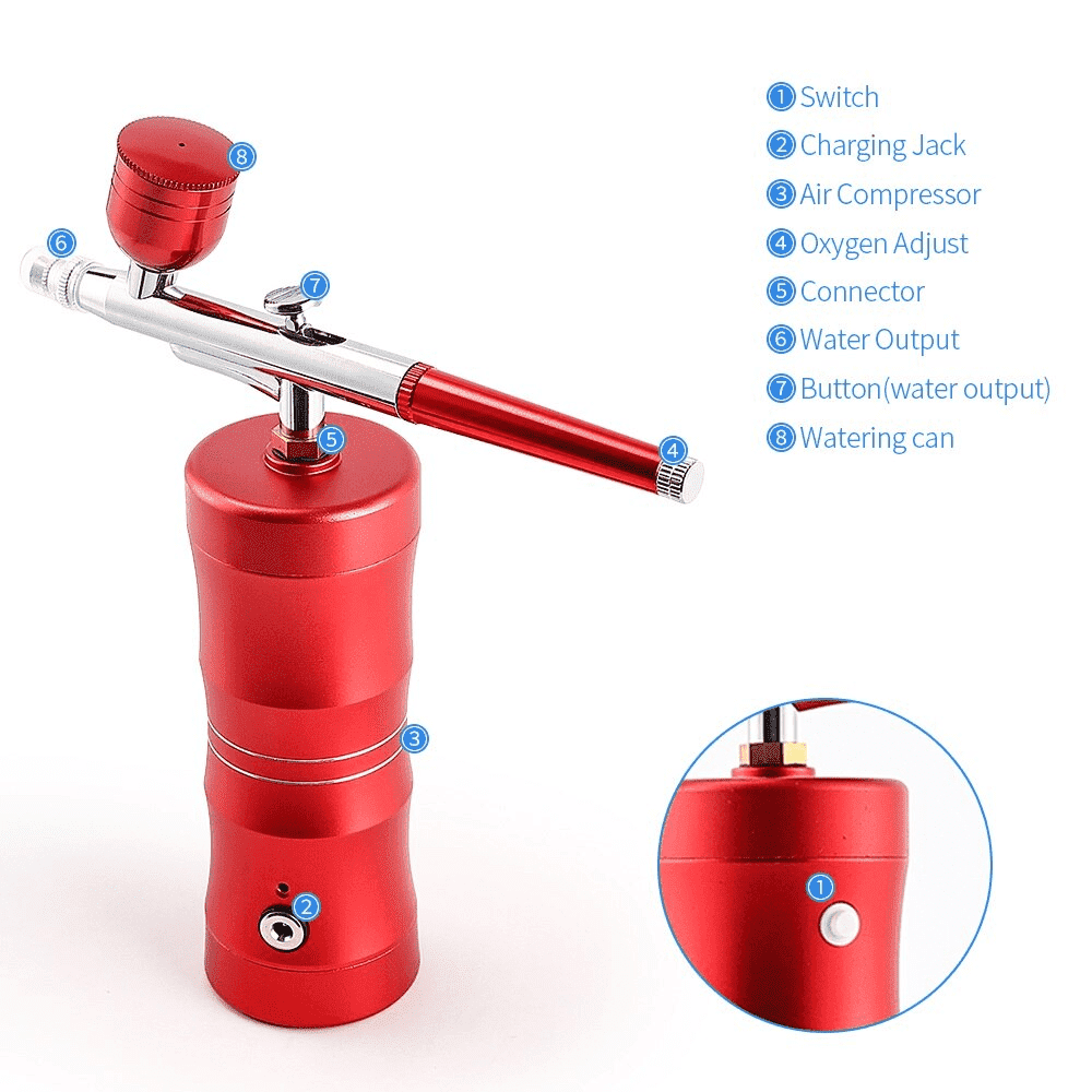 Nails Airbrush Gun Kit | Luvikno