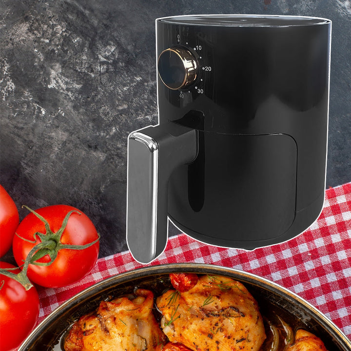 Airfryer 2,0 liter (lav fett: grilling, baking, steking og frittering) | Luvikno