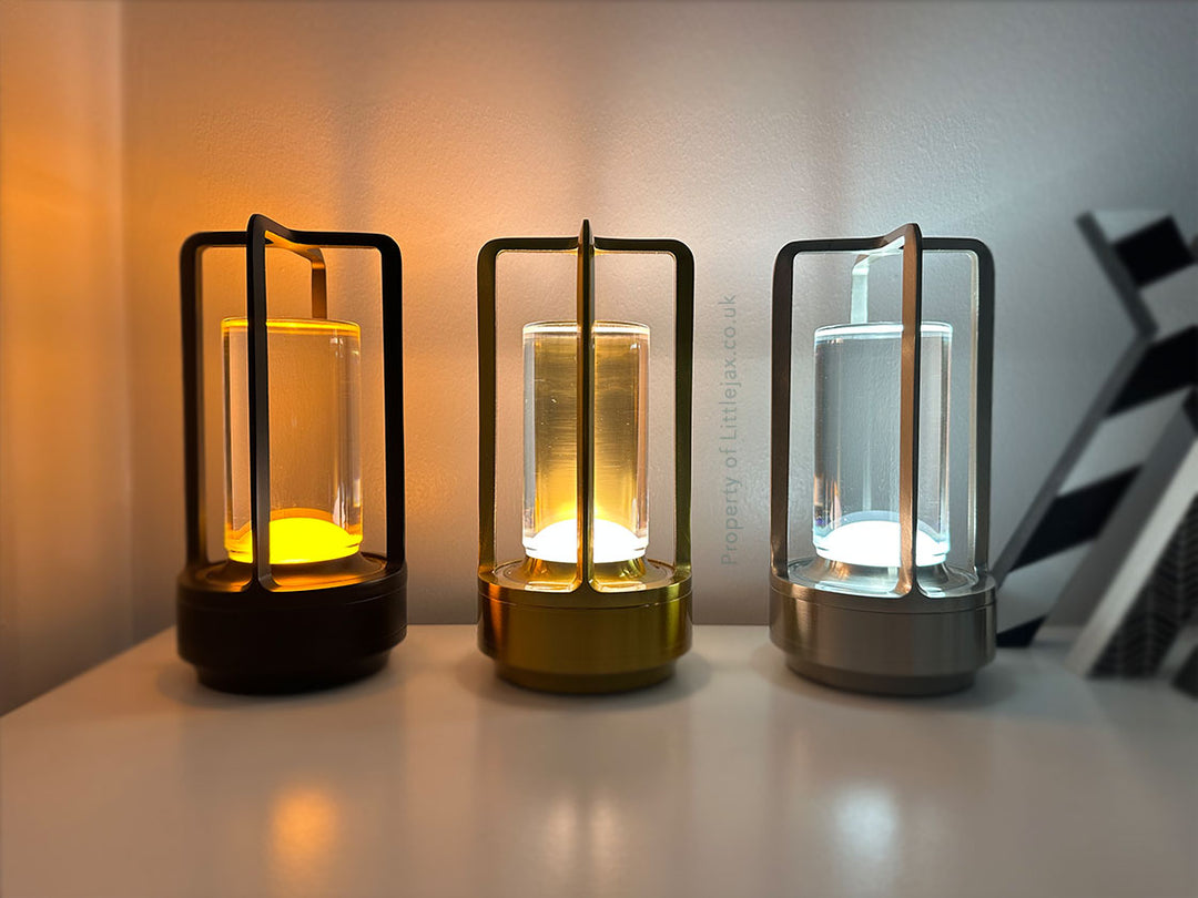 Trådløs vintage lantern bordlampe | Luvikno