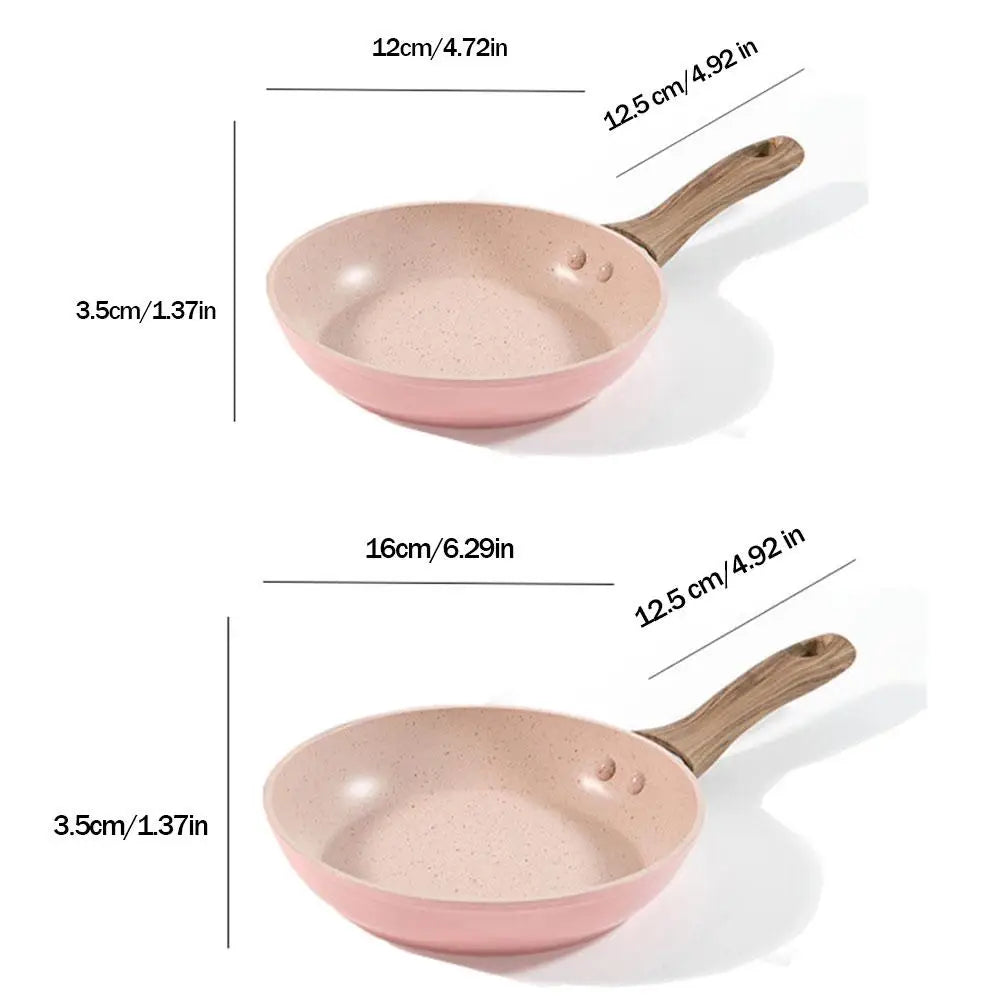 Aluminium Non-stick Medisinsk Stein Stekepanne Kjøkkengryte Kjøkkenutstyr | Luvikno