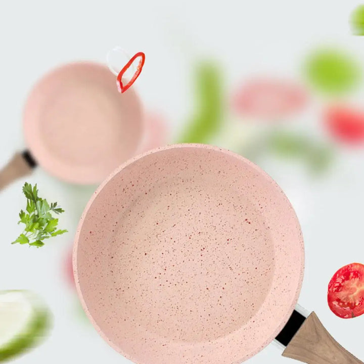 Aluminium Non-stick Medisinsk Stein Stekepanne Kjøkkengryte Kjøkkenutstyr | Luvikno
