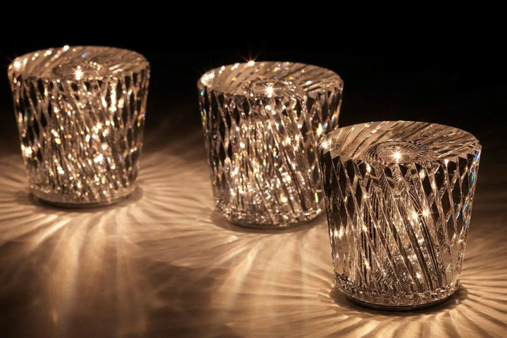 LED Krystallampe Diamant Glød Luvikno