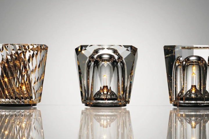 Luksuriøs Oppladbar Diamant Krystall Bordlampe - Lumière Diamant | Luvikno
