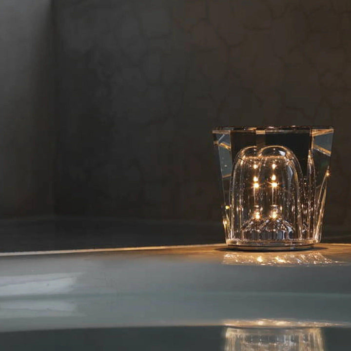 Luvikno | Lampe - Luksus Diamant Krystall LED Oppladbar Bordlampe