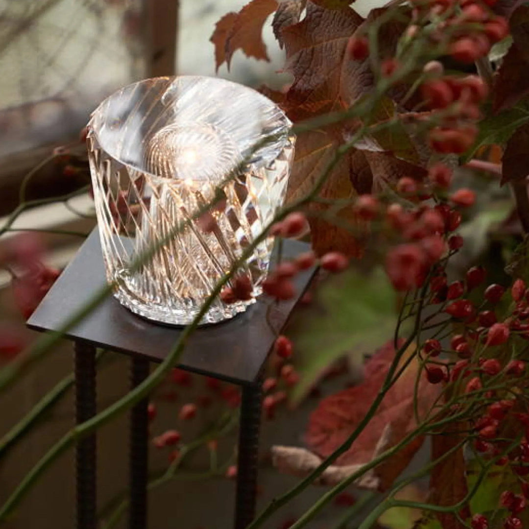 Luksuriøs Oppladbar Diamant Krystall Bordlampe - Lumière Diamant | Luvikno