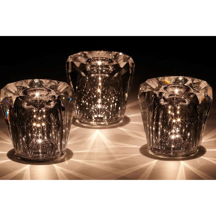 Luvikno | Lampe - Luksus Diamant Krystall LED Oppladbar Bordlampe