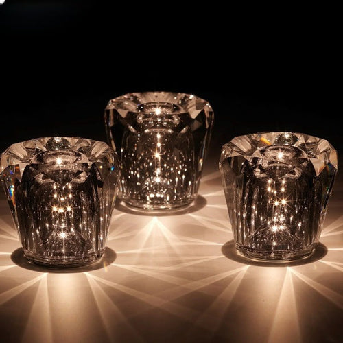 LED Krystallampe Diamant Glød Luvikno