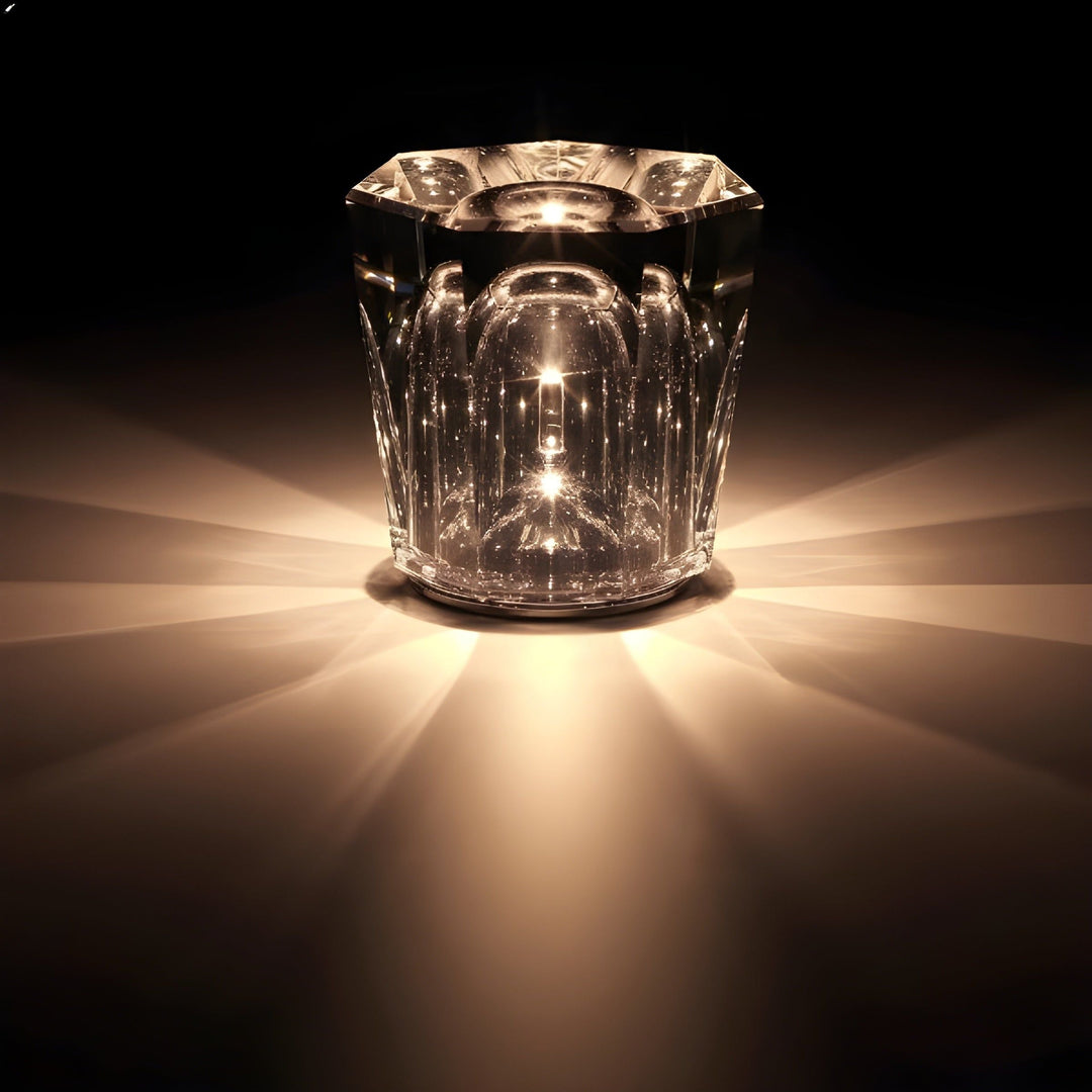Luvikno | Lampe - Luksus Diamant Krystall LED Oppladbar Bordlampe