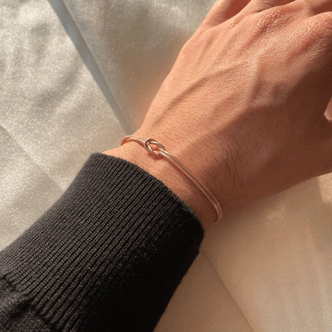 Luvik | Elegant Liebesknoten Armbånd til Kvinner
