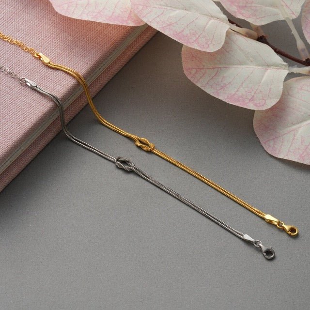 Luvik | Elegant Liebesknoten Armbånd til Kvinner