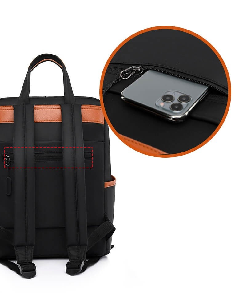 Vanntett Anti-tyveri Reiseryggsekk – Lett Oxford Design | Luvikno
