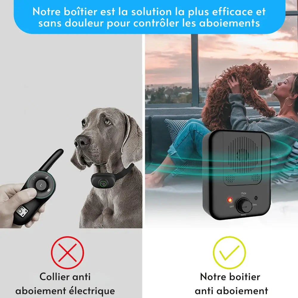 Luvikno | Anti-Barking Hund - Ultralyd - Effektiv og Sikker