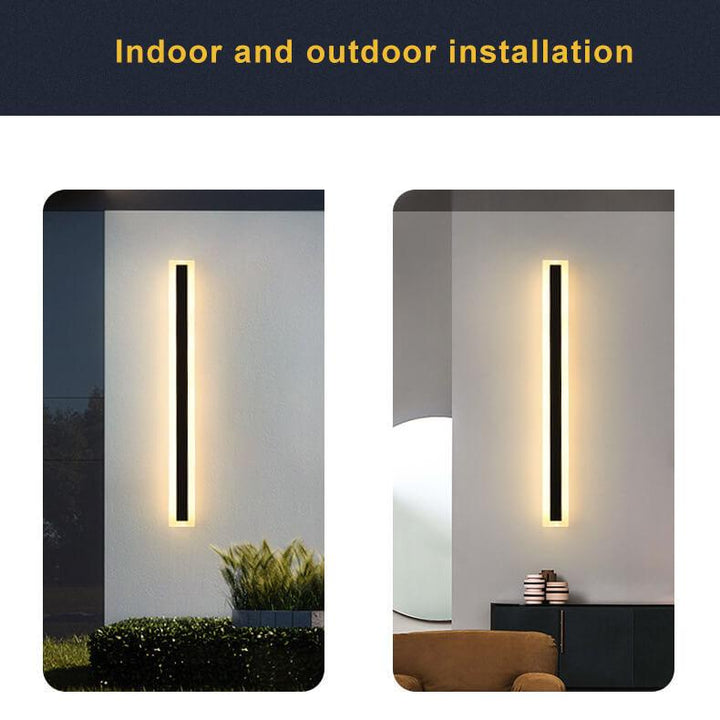 Luvikno | Elegant LED utendørs vegglampe - Moderne atmosfære og stil