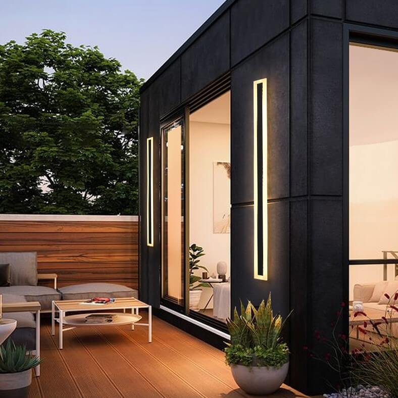 Luvikno | Elegant LED utendørs vegglampe - Moderne atmosfære og stil