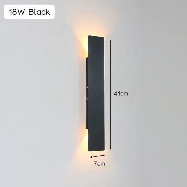 Luvikno | Applique LED LuxeWall - Utendørs - Moderne - Aluminium