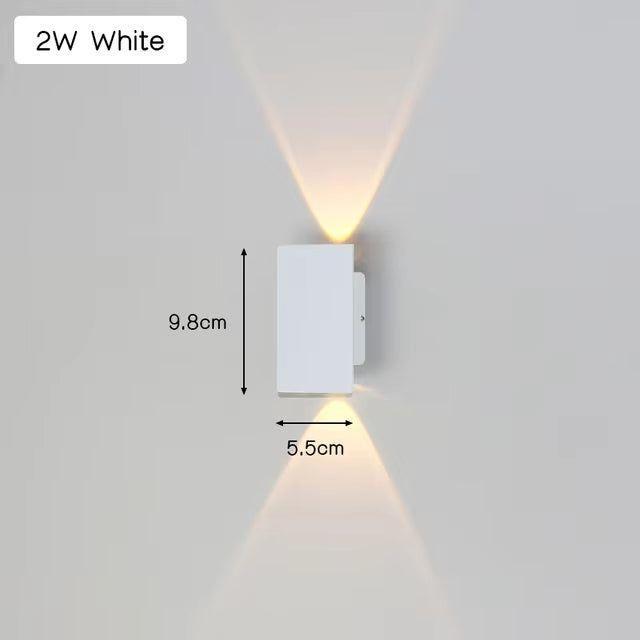 Luvikno | Applique LED LuxeWall - Utendørs - Moderne - Aluminium