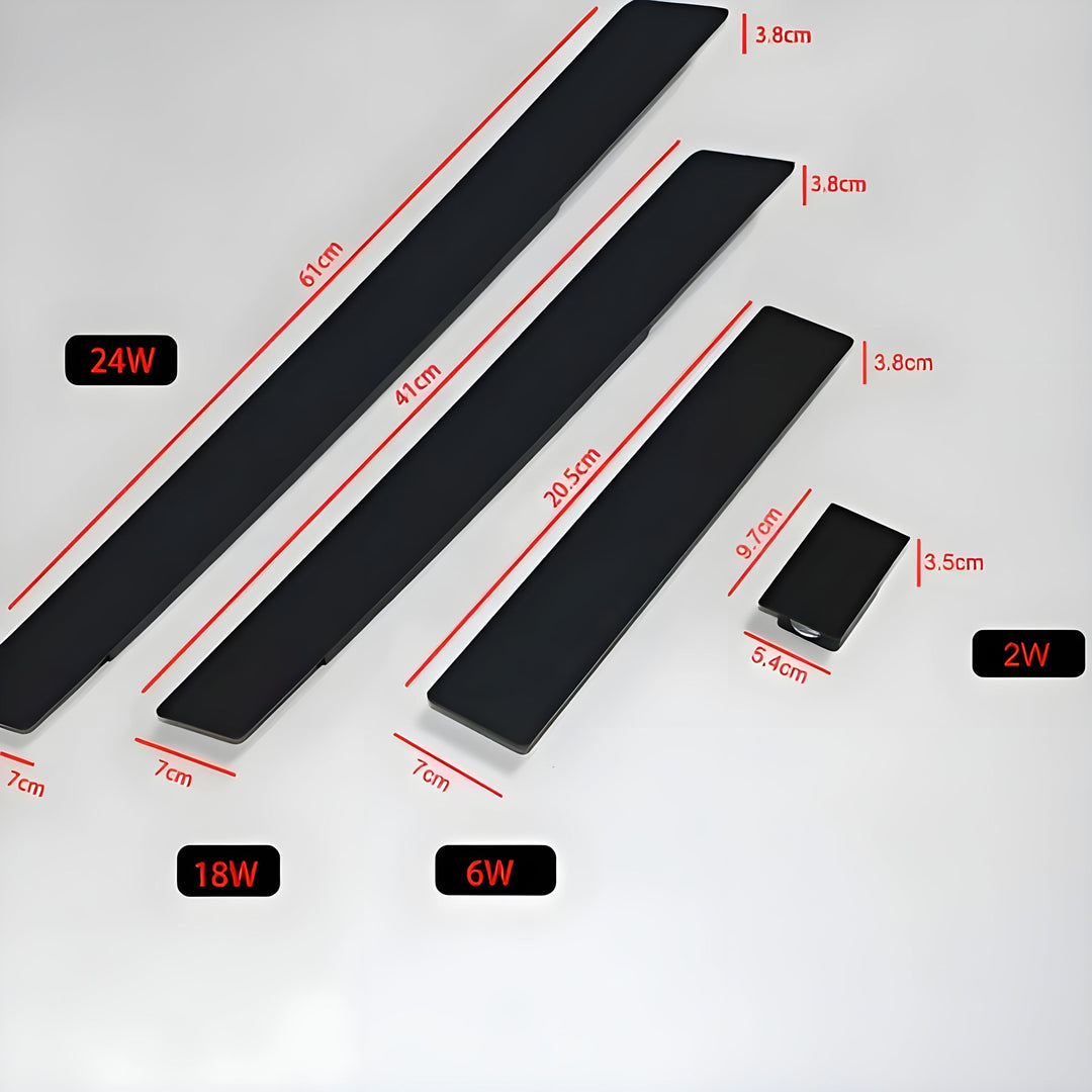 Luvikno | Applique LED LuxeWall - Utendørs - Moderne - Aluminium