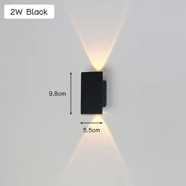 Luvikno | Applique LED LuxeWall - Utendørs - Moderne - Aluminium