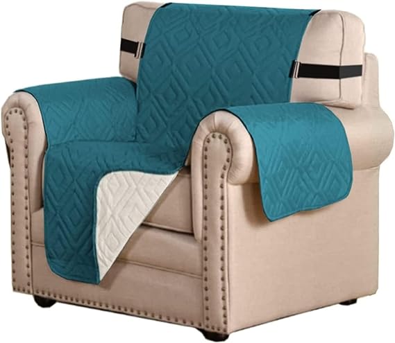 Quilted Sofa Cover Pet Protector Throw Waterproof Sofa Slip Covers 1/2/3 Settee Luvikno