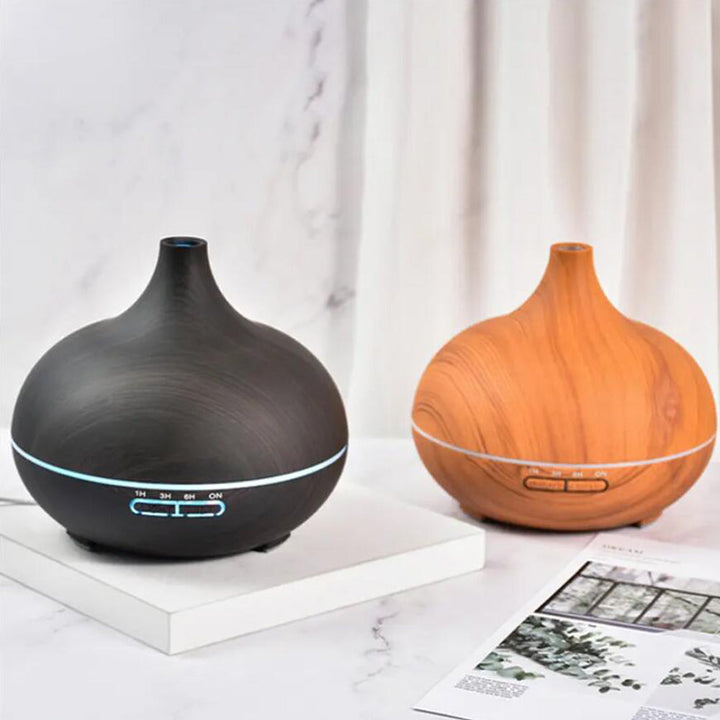 Aroma Diffuser – 500 ml med trelook | Luvikno