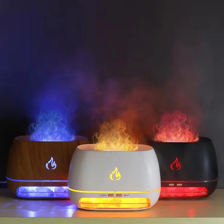 ZoutLicht Aroma Diffuser – Himalayasaltlampe med duftdispersjon og farge lys | Luvikno