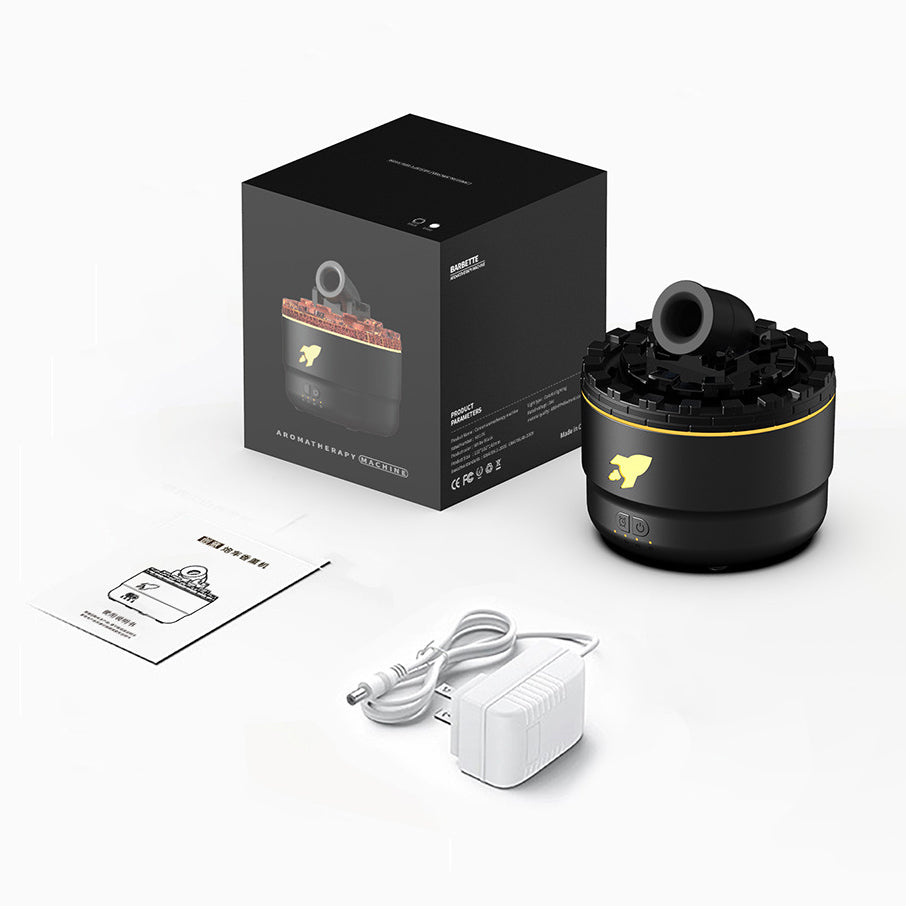 Luvikno | Aromadiffusor og luftfukter med nattlys - LavaGlow
