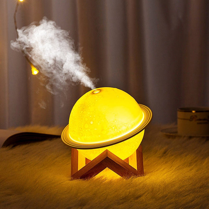 Moon Diffuser LED Fuktbærer Nattlys Luvikno